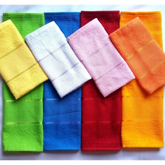 Toalhinhas De Mão Escola Artesanato Unha Lavabo Kit C/ 10