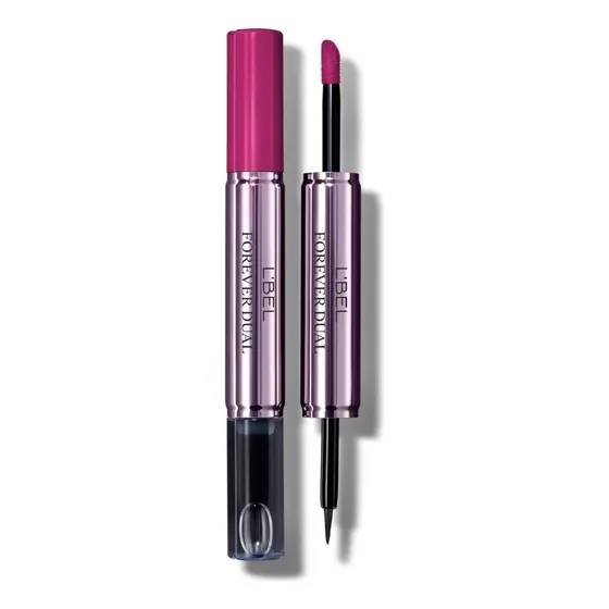 L'bel Labial Y Bálsamo Forever Dual De Larga Duración 5g