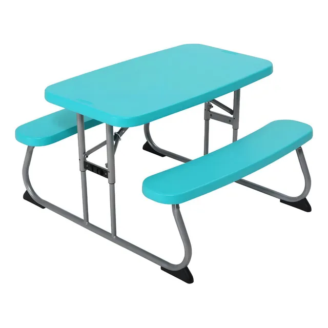 Mesa De Picnic Infantil Lifetime Color Aqua