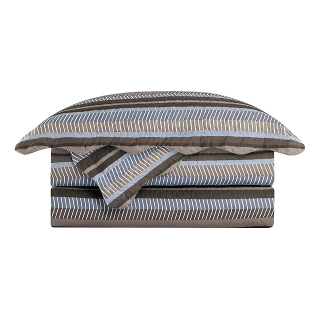 Kit Cobre Leito Colcha Casal Patchwork Evolution Dupla Face 3 Pçs Camesa Kit Cobre Leito Colcha Casal Patchwork Evolution Dupla Face 3 Pçs Camesa