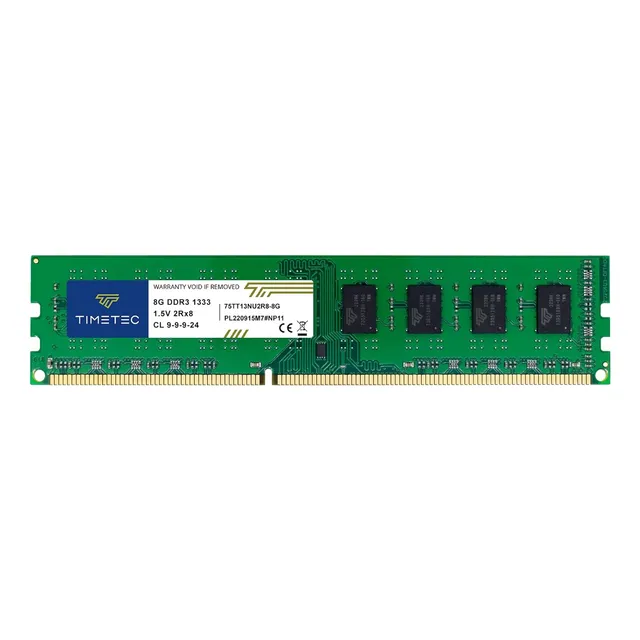 Timetec 8gb Ddr3 1333mhz Pc3-10600 Non-ecc Unbuffered 1.5...