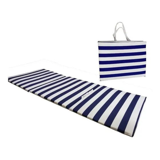 Colchoneta Plegable Tipo Bolso Para Playa/pileta Espuma