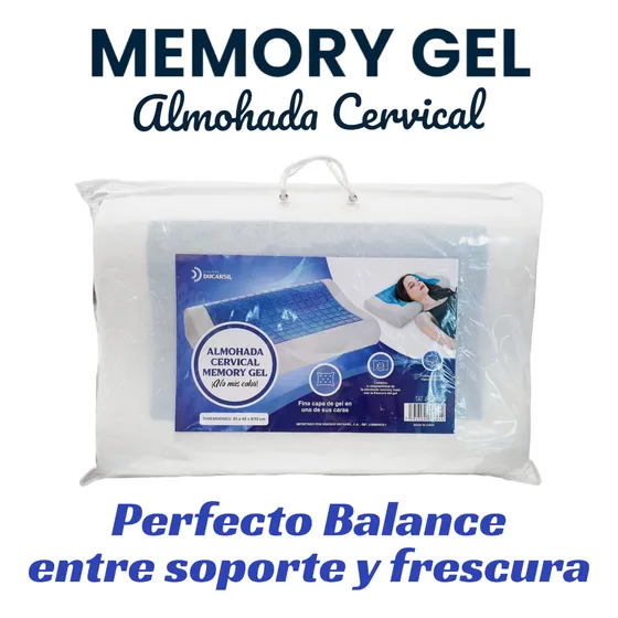 Almohada Memory Gel Para Cervical Cod.70