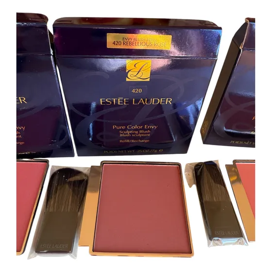 Rubor En Polvo Estee Lauder Refil Con Brocha