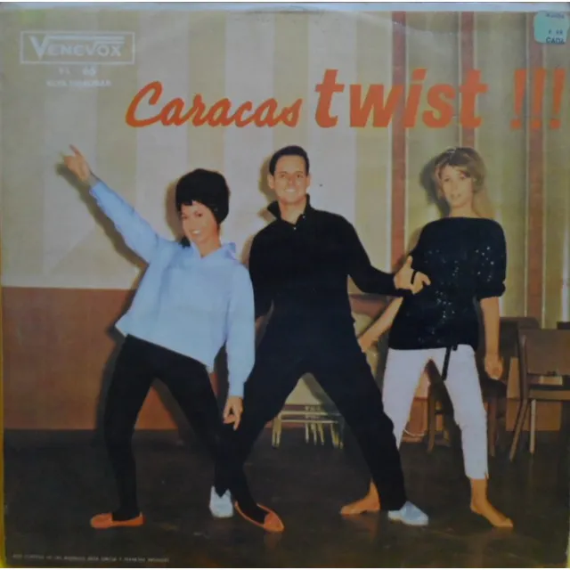 Disco Lp Caracas Twist Porfirio Jiménez Yconjunto Twisters 