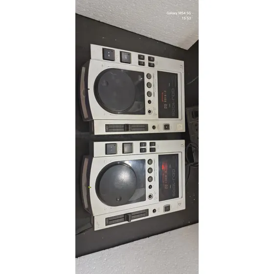 Cdj 100s Pioneer O Par(com Defeito)leia Com Atenção!!!!!! Prateado