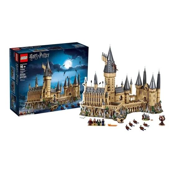 LEGO Harry Potter Castillo de Hogwarts modelo a escala 71043 con más de 6,000 piezas