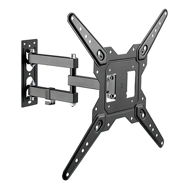 Soporte Brateck Lpa68-443 De Pared Para Tv/monitor De 23-55 Color Negro