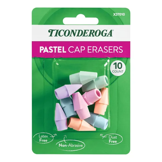 Malas De Tampa De Lápis Ticonderoga, Cores Pastel Variadas,