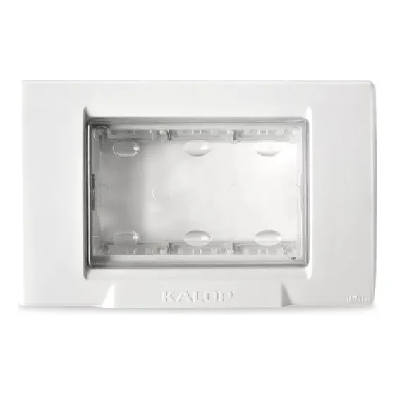 Tapa Estanca Kalop Ip55 Con Membrana 5x10cm Kl42403
