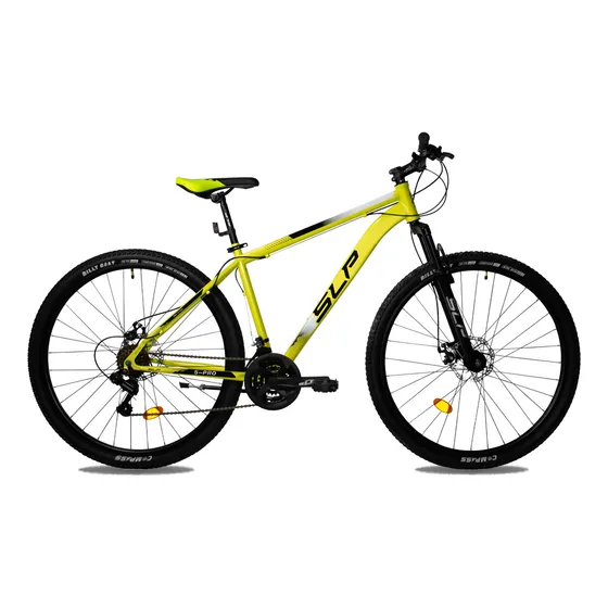 Bicicleta Mtb Slp 5 Pro R29 21v Freno Disco Mecánico Amarillo M