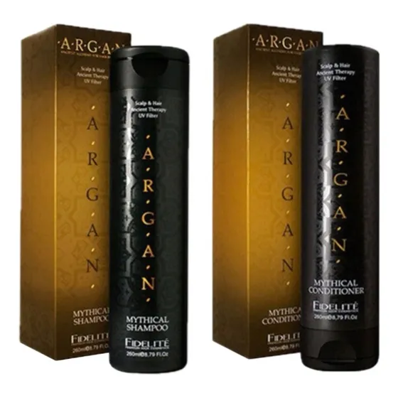 Kit Shampoo Y Acondicionador 260ml Argan Fidelite