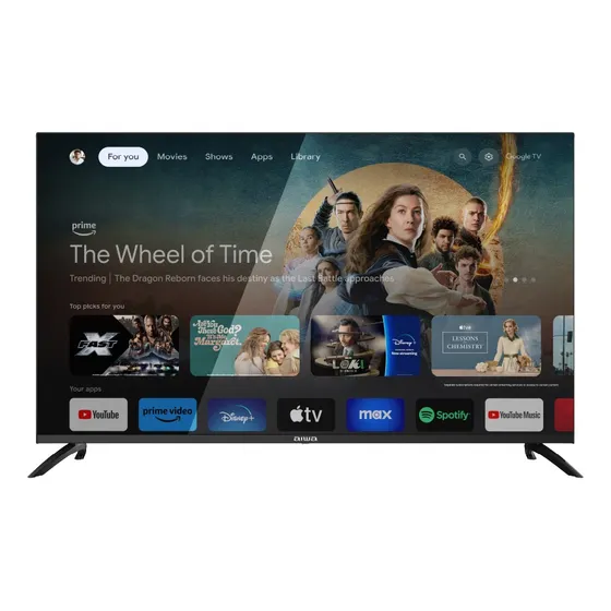 Televisor Aiwa 58  4k Smart Android Tv Google Tv