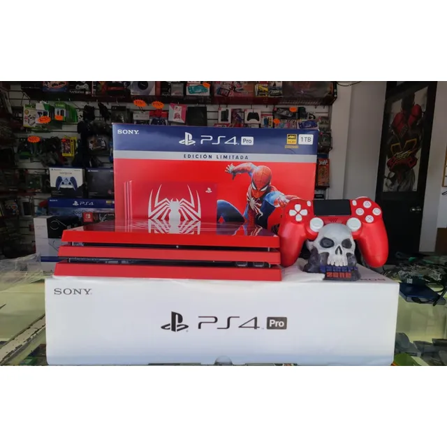 Consola Playstation 4 Ps4 Pro  Spiderman  1tb