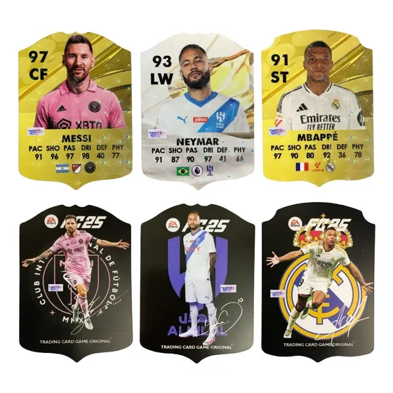50 Cartas De Fútbol Fifa Mobile Sin Repetir Al Azar