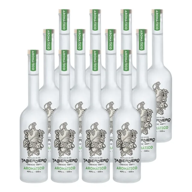 Pisco Tabernero Aromatico 500 Ml Pack 12