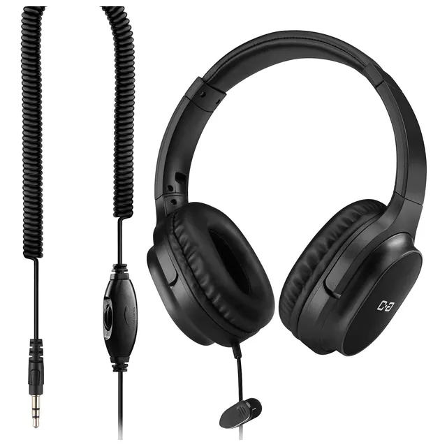 Auriculares C G Changeek Con Cable Extra Largo Over-ear