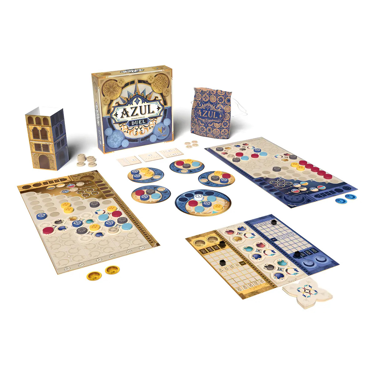 Jogo De Tabuleiro Clássico Azul Duel Azu601 Galápagos