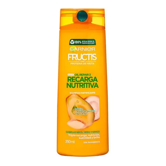 Shampoo Garnier Fructis Oil Repair Recarga Nutritiva X 350ml