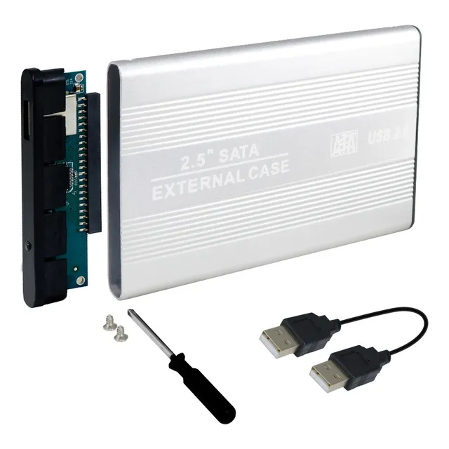 Gabinete Carcasa Disco Duro 2.5 Laptop Sata Usb 2.0 Case