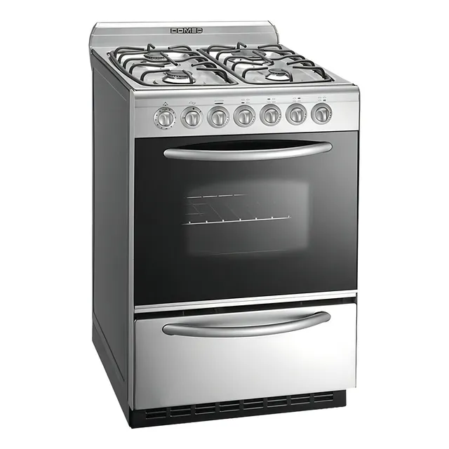 Cocina Domec Unimatic CXULEAV Reflex Acero Inoxidable puerta con visor 220V