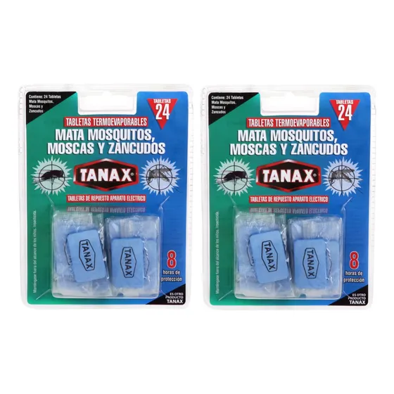 2x Recarga Tanax Eléctrico Tabletas Envío A Todo Chile