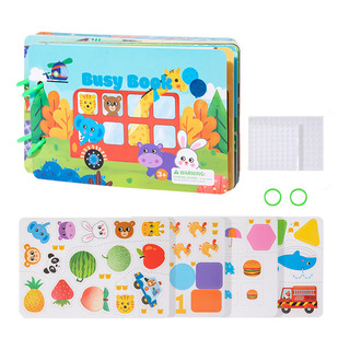 Libro Montessori Libro Tranquilo Libro Ocupado Pegar Libro D Libro Montessori Libro Tranquilo Libro Ocupado Pegar Libro D