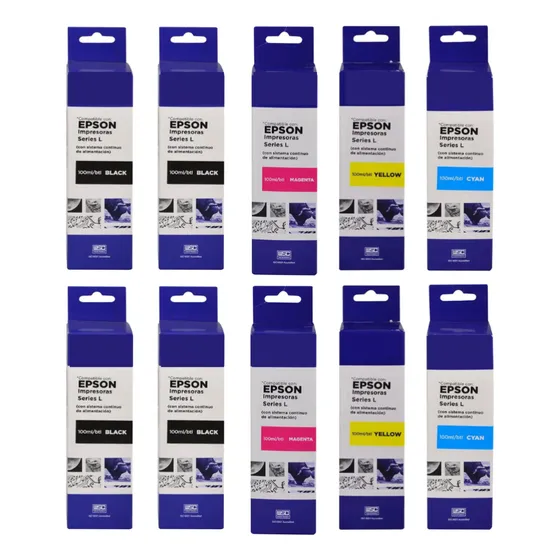 Pack 10 Tinta Premium Compatible Con Brother Compras Click  