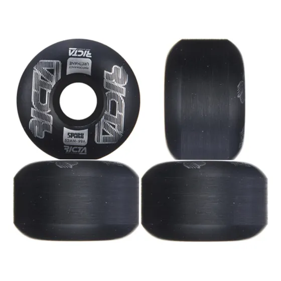 Roda Ricta 53mm Sparx 99a Black Skate Street 