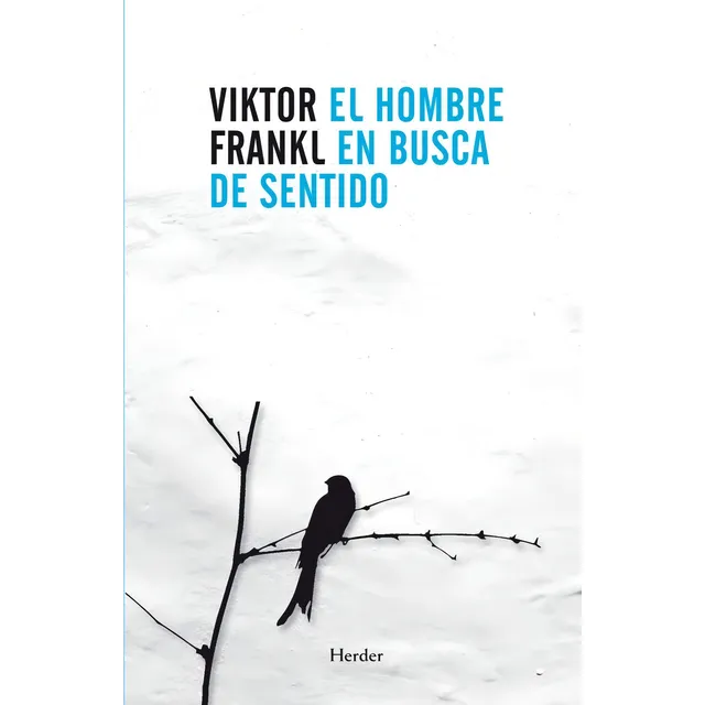 El Hombre En Busca Del Sentido de Viktor Frankl tapa blanda editorial Herder