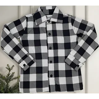 Camisa Xadrez Infantil Flanelada Unissex Tamanho 2 Ao 16 Camisa Xadrez Infantil Flanelada Unissex Tamanho 2 Ao 16