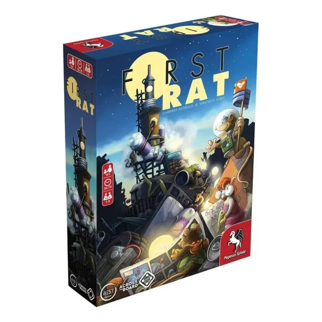 First Rat  Jogo De Tabuleiro - Across The Board
