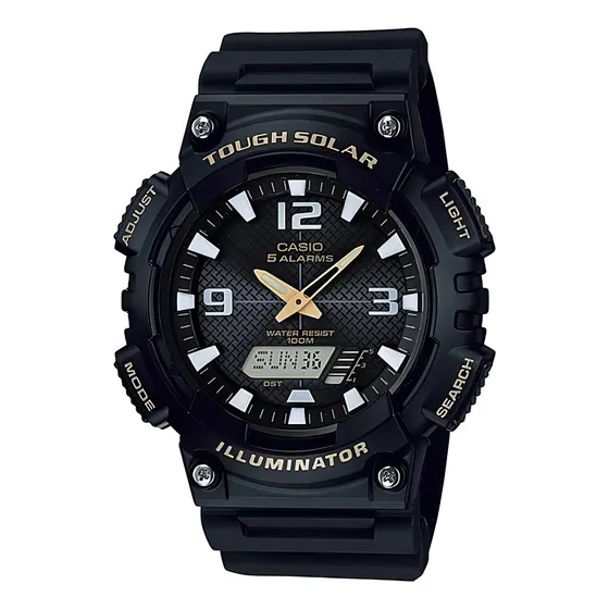Reloj Casio AQ-S810W-1BVDF Hombre Tough Solar Sumergible 100m