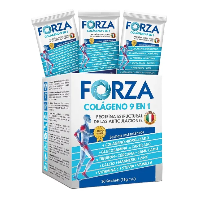 Colageno Forza 9 En 1 Salud Articular Origen Italiano 450g