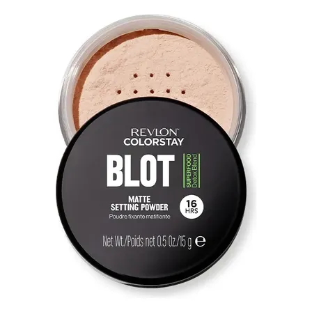 Revlon Colorstay Blot Polvo Fijador Matificante x 15 Grs Color 001 Tono Translúcido