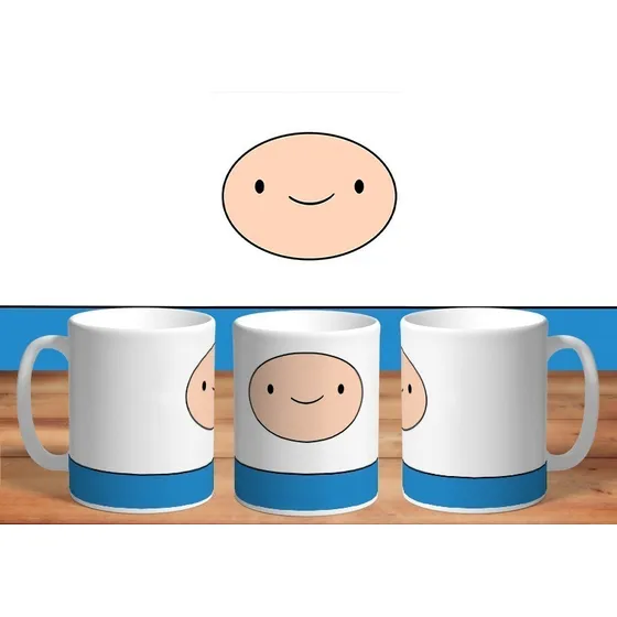 Taza De Ceramica Sublimada Hora De Aventura: Finn