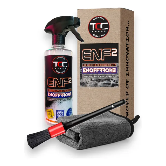 Kit Limpiador Interior De Carros Tableros + Brocha - Tcc 