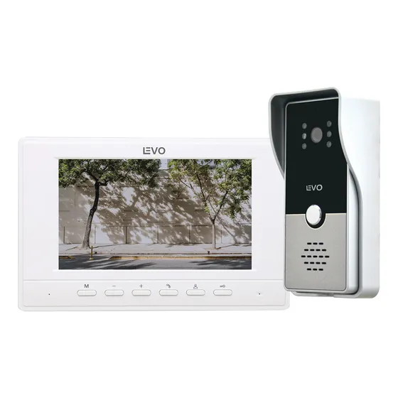 Timbre Video Portero Citofono Monitor Levo