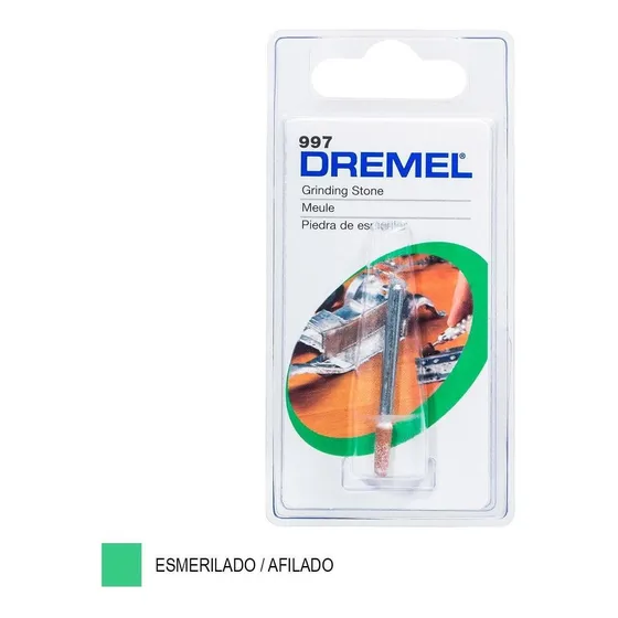 Punta Oxido Aluminio 1/8puLG P/esmerilado Metales /dremel 26