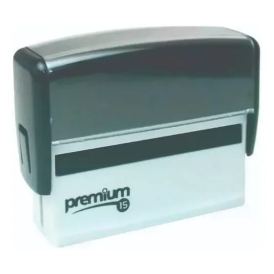 Carimbo Automático Assinatura - Premium 15 - 6,9x1,4mm