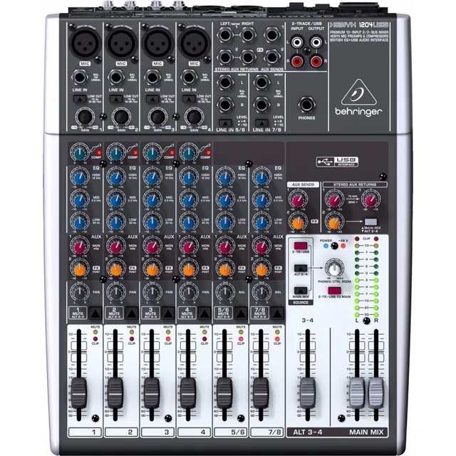 Mezcladora Xenyx 1204 Usb Behringer Mixer