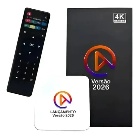 Tv Box Unitv V10 4k Versão Preto 2027 Padrão Lançamento Preto