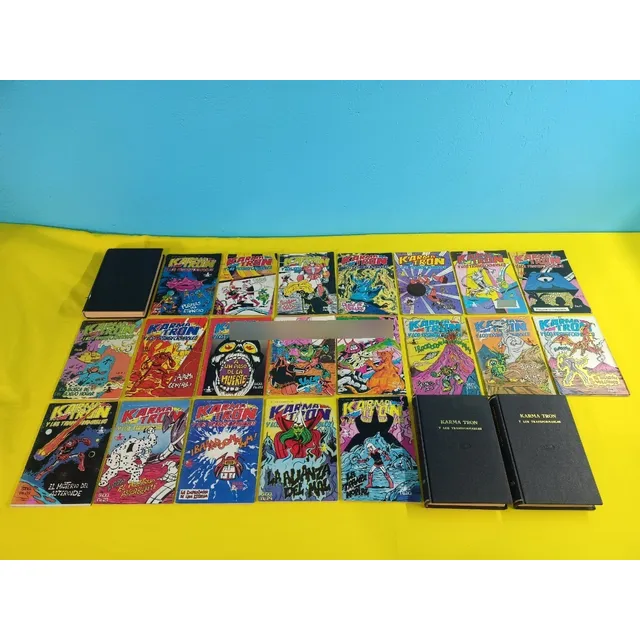 Comic Karmatron Y Los Transformables Coleccion Completa