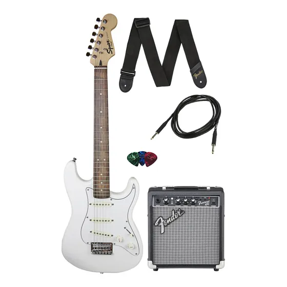 Guitarra Electrica Strat 24  Amplificador Frontman 10g Pua