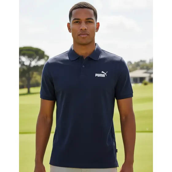 Playera Puma Ess Pique Polo Caballero 58667406 Original Moda