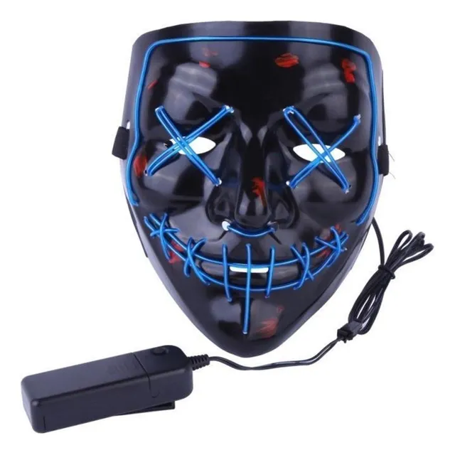 Mascara Luces Led La Purga - The Purge Halloween 