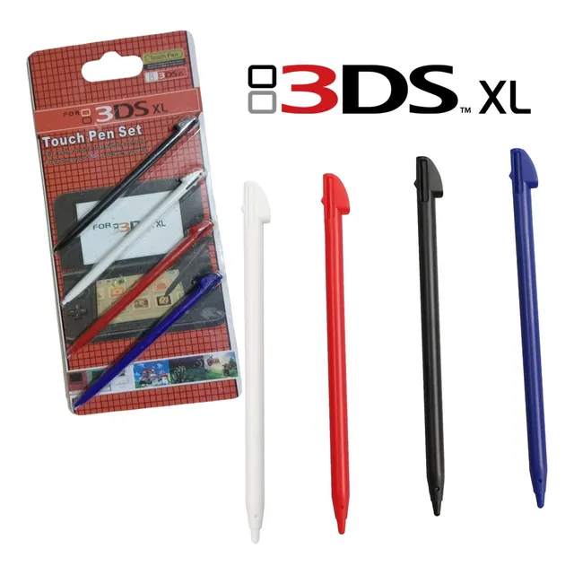 Pack De 4 Lápiz Capacitivo Para Nintendo 3ds Xl En 4 Colores