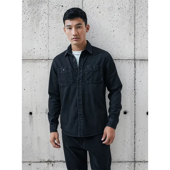 Camisa Americanino 510d001 Negro