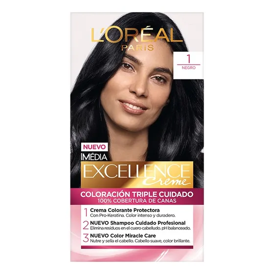 Crème Tinte Permanente Excellence Cream - Loreal