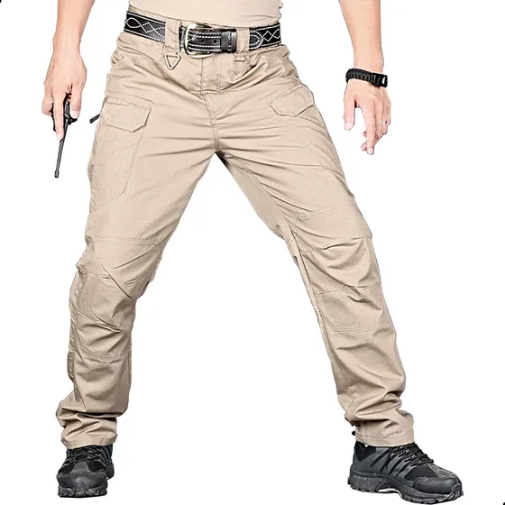 Pantalone Tácticos Outdoor Militares Impermeables Ix7 Hombre